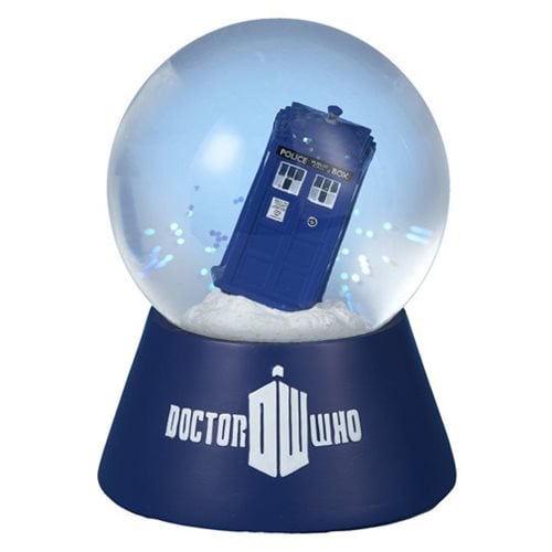 Doctor Who TARDIS Light-Up Snow Globe